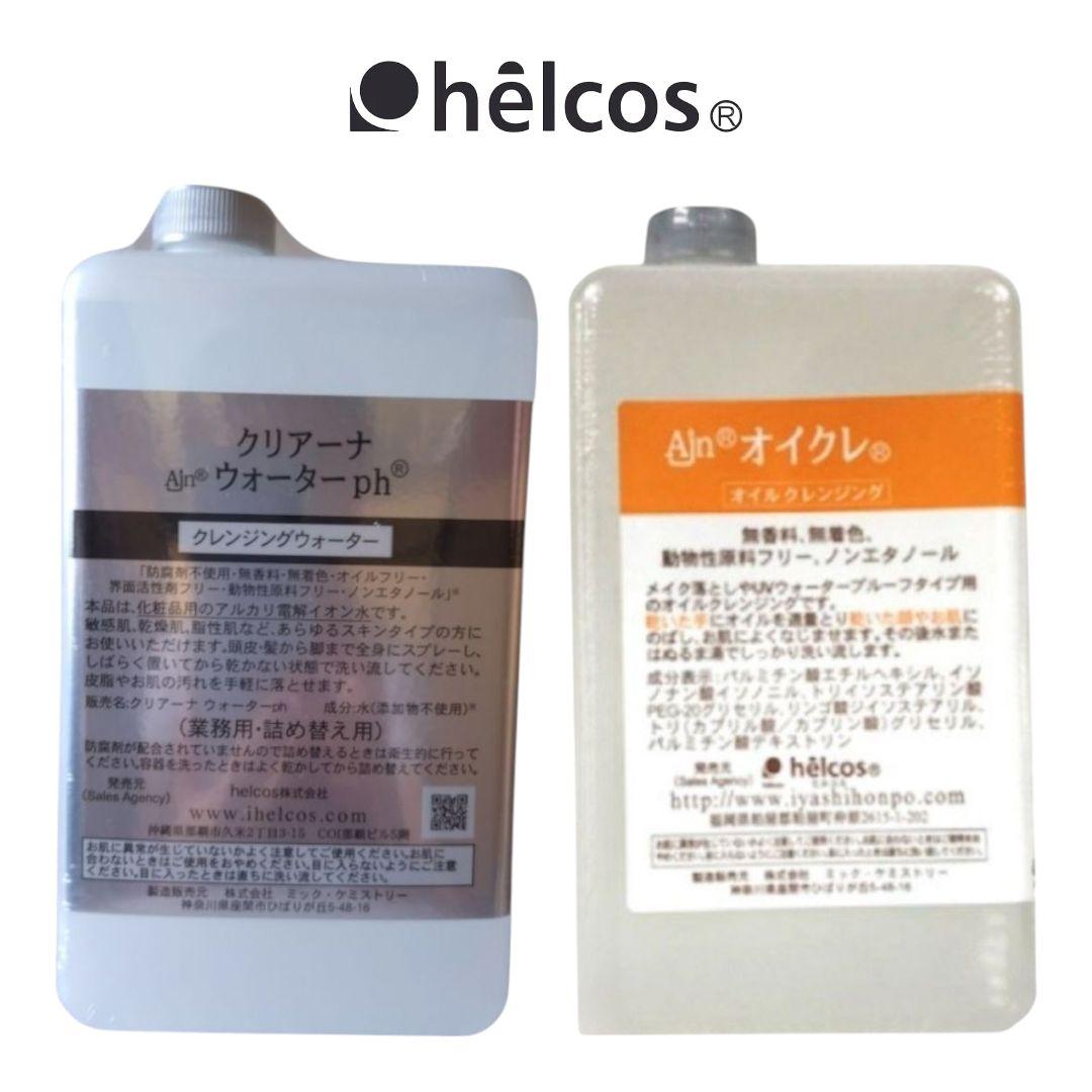 クリアーナウォーターph1000mL　Ajnオイクレ1000mL　ヒルコス