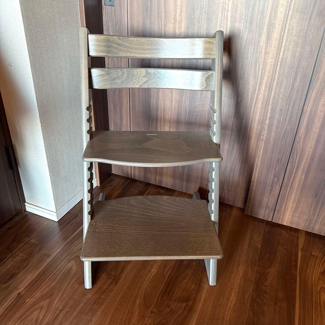 STOKKE ストッケ　トリップトラップ　ハイチェア　ヘイジーグレー