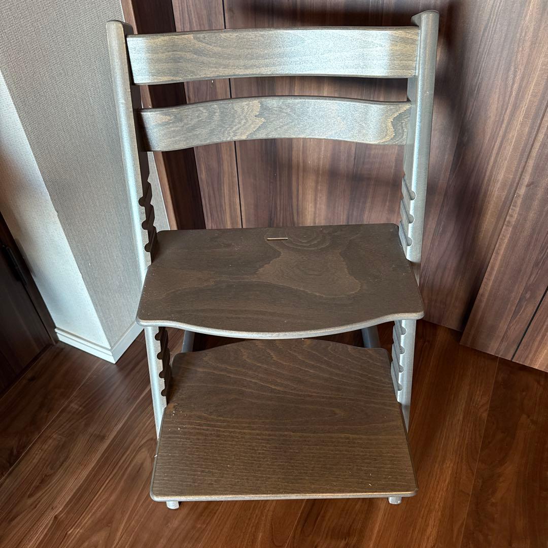 STOKKE ストッケ　トリップトラップ　ハイチェア　ヘイジーグレー