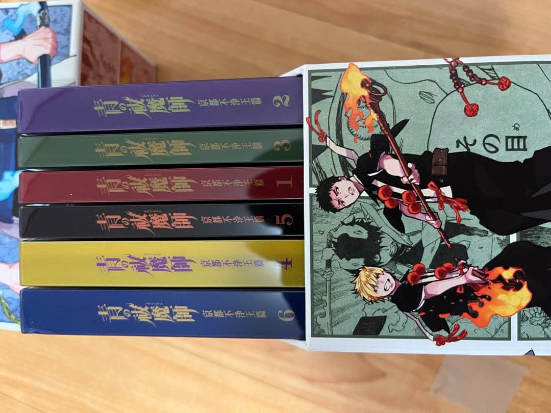 青の祓魔師　京都不浄王編　DVD 全巻セット　box付き