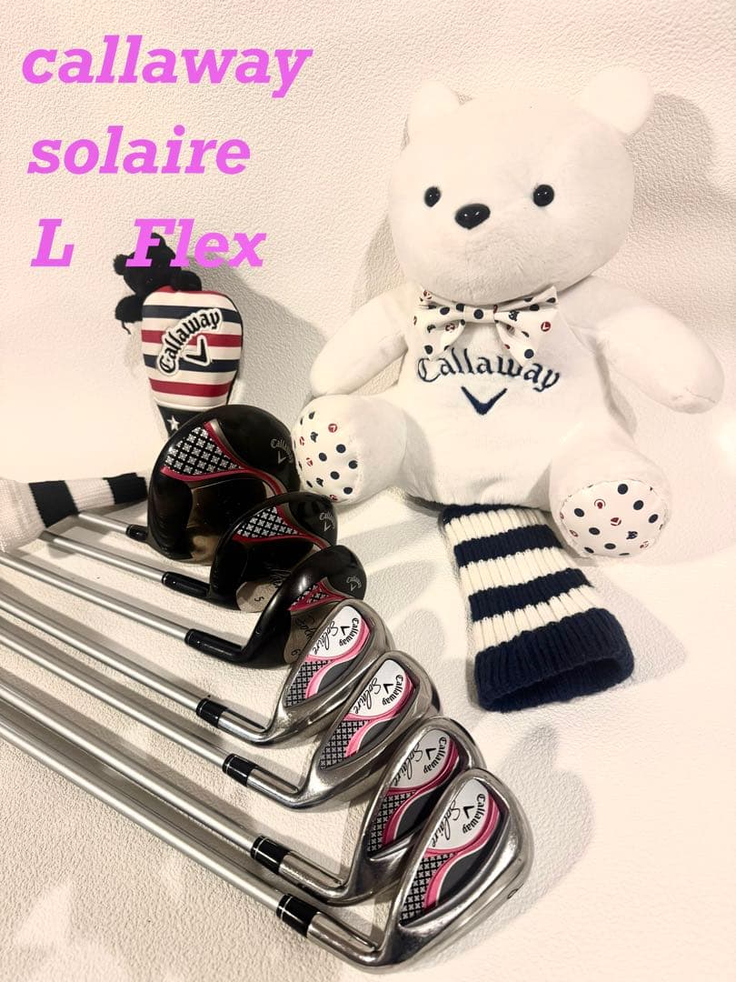 Callaway キャロウェイ ソレイユ レディース ゴルフクラブセット 7本