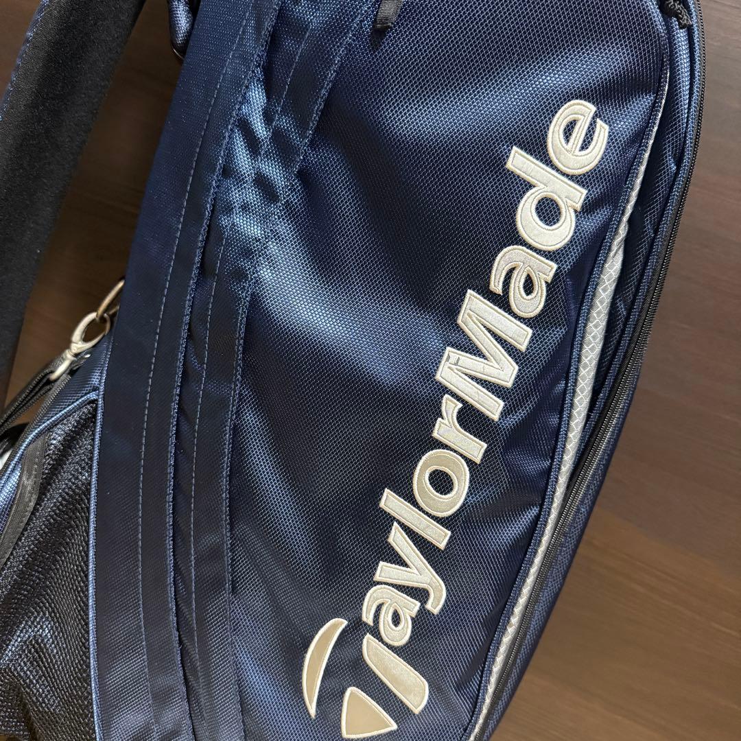 TaylorMade キャディバッグ ゴルフバッグ ネイビー