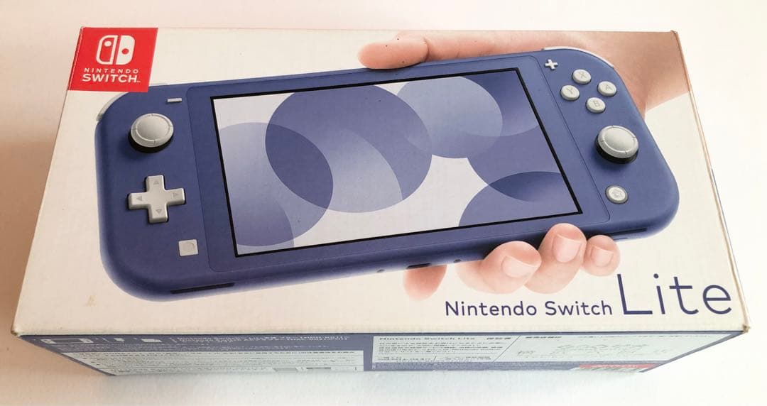 【美品箱付】Nintendo Switch Lite ブルー