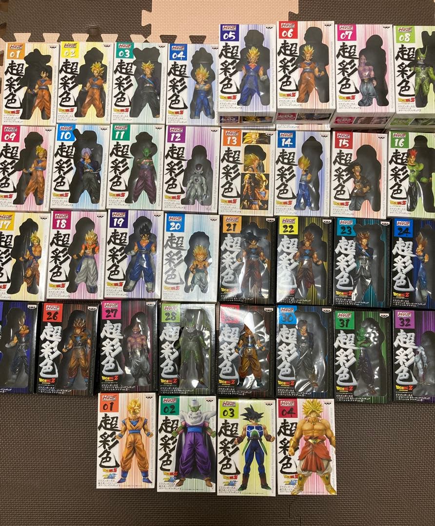 【未開封横穴無し】　ドラゴンボール 超彩色　フィギュア 36個セット