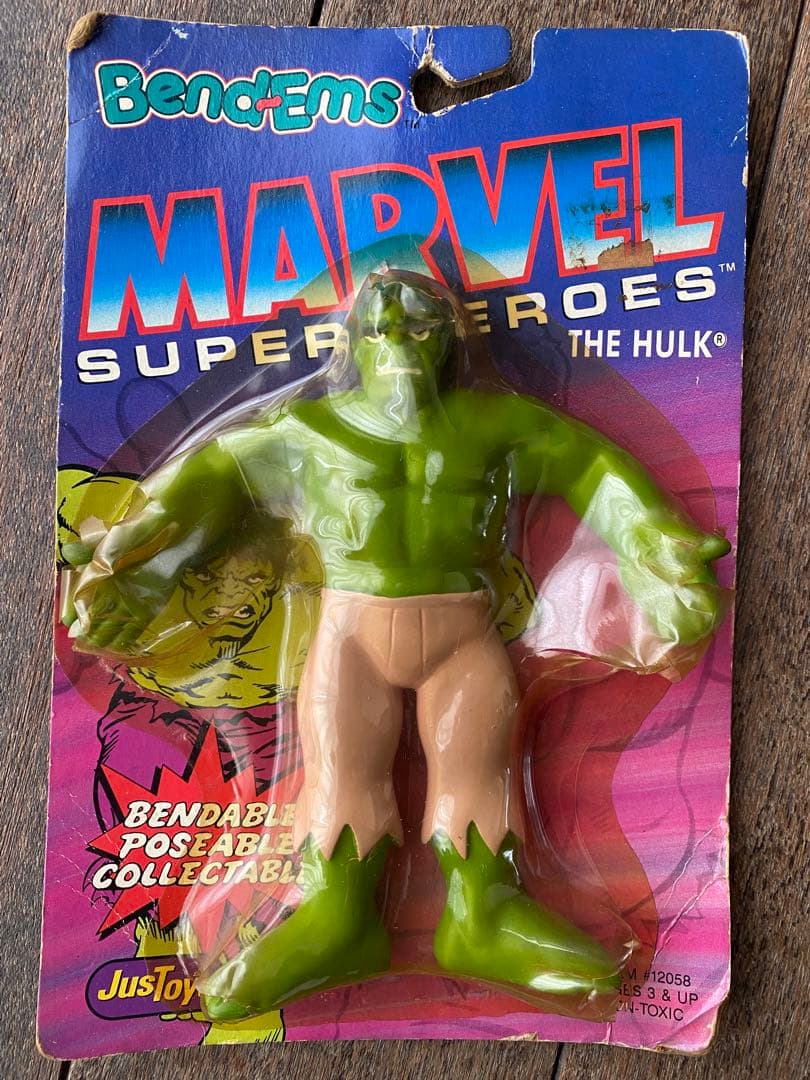 Marvel ハルク 1991年 ヴィンテージ フィギュア 未開封