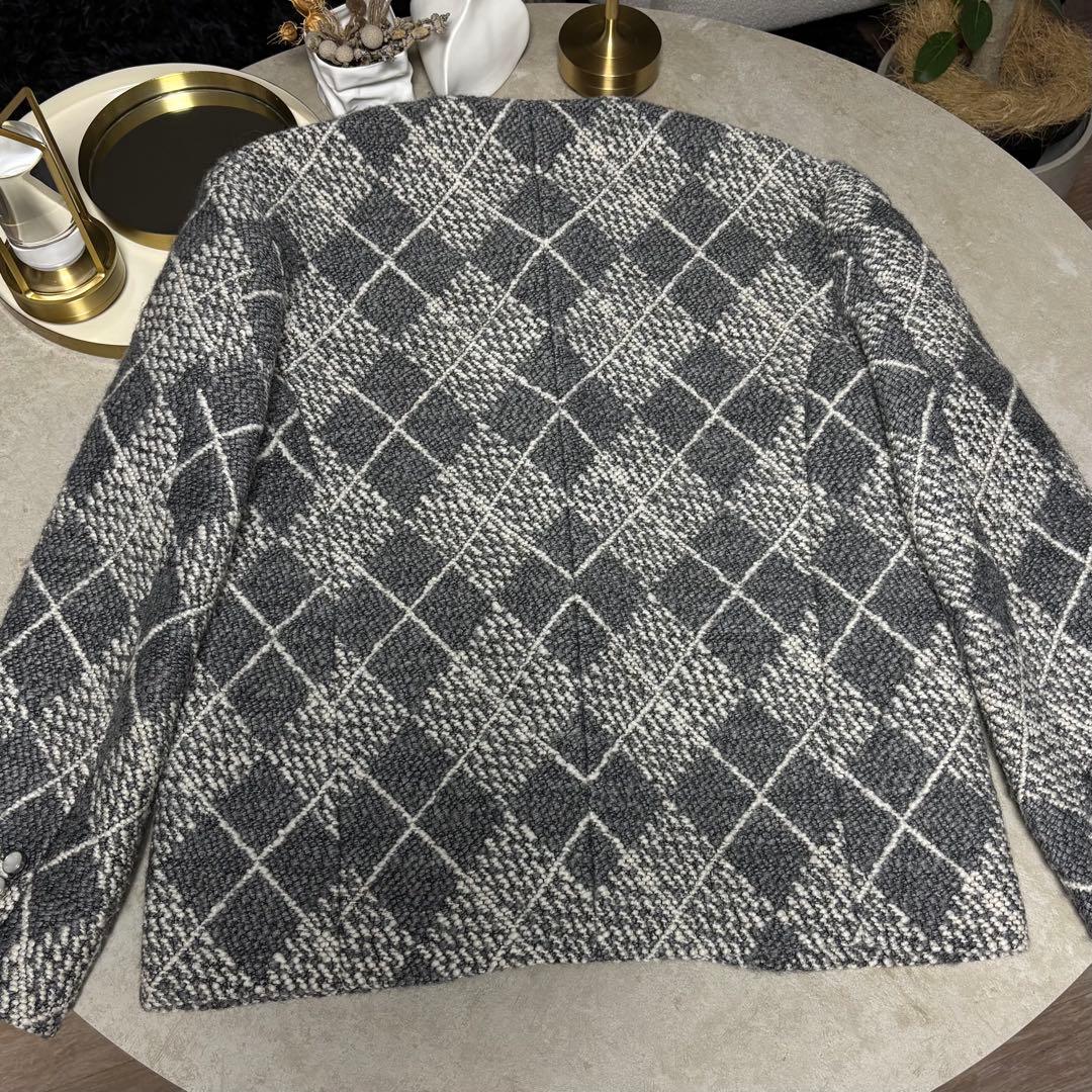 未使用　ルイヴィトン　シックカラーレス ウールジャケット　ツイード　97.6万円