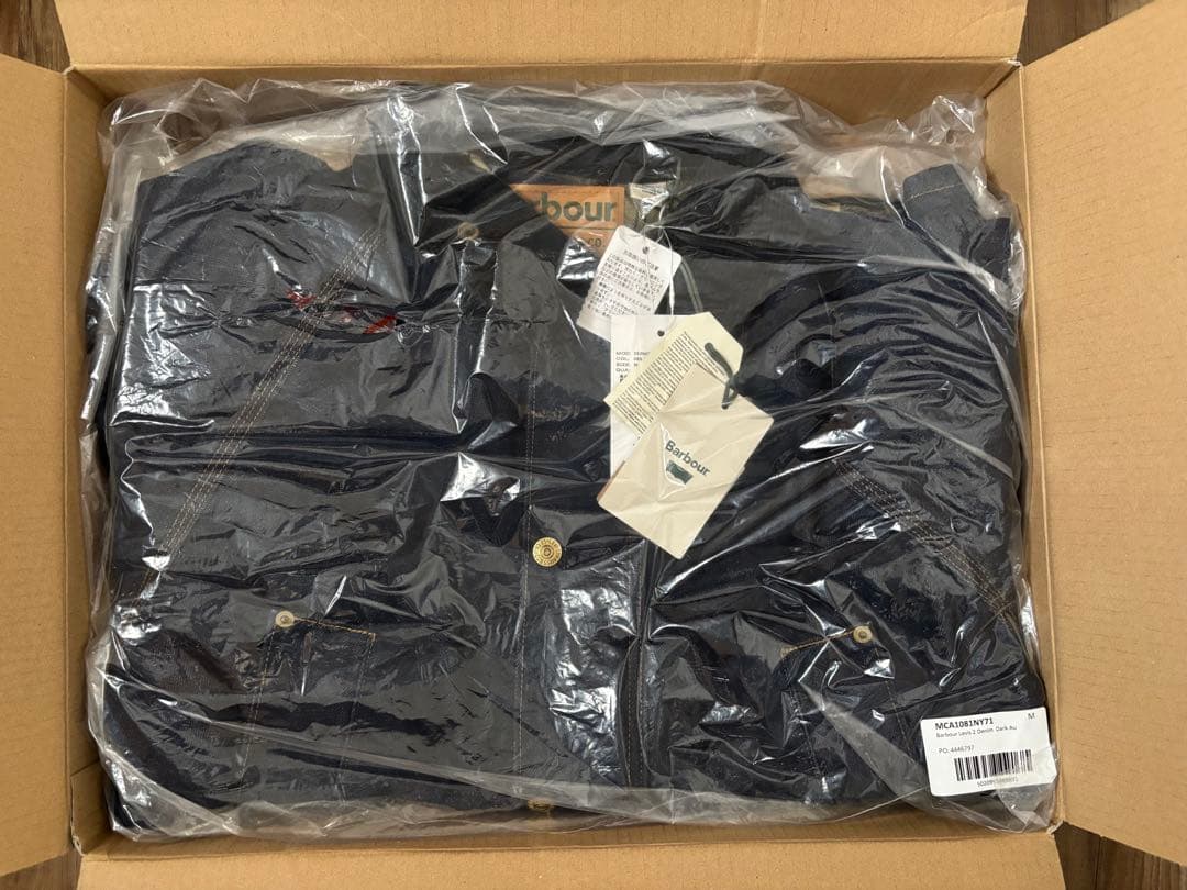 限定コラボ LEVI'S x Barbour Bedale デニムジャケット M
