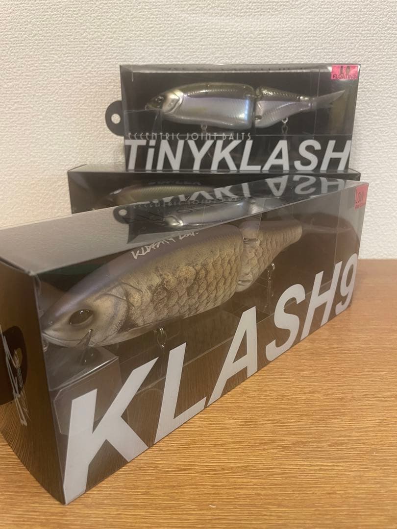 【新品未使用】DRT クラッシュ9 2個とタイニークラッシュ1個のセット