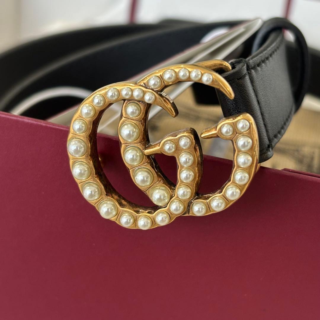 セール！GUCCI パール　細ベルト