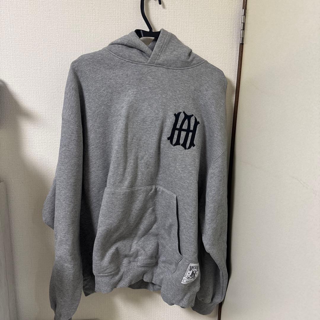 浜崎あゆみ×MFC STORE フーディー　パーカー　グレー　Lサイズ