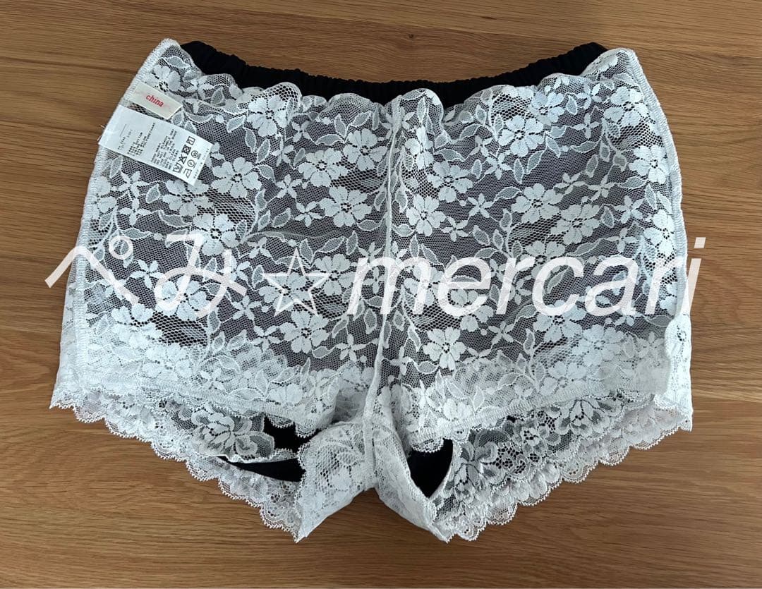 タグ付き　試着のみ　エディットフォールル　ユハンワン　レース　ショートパンツ