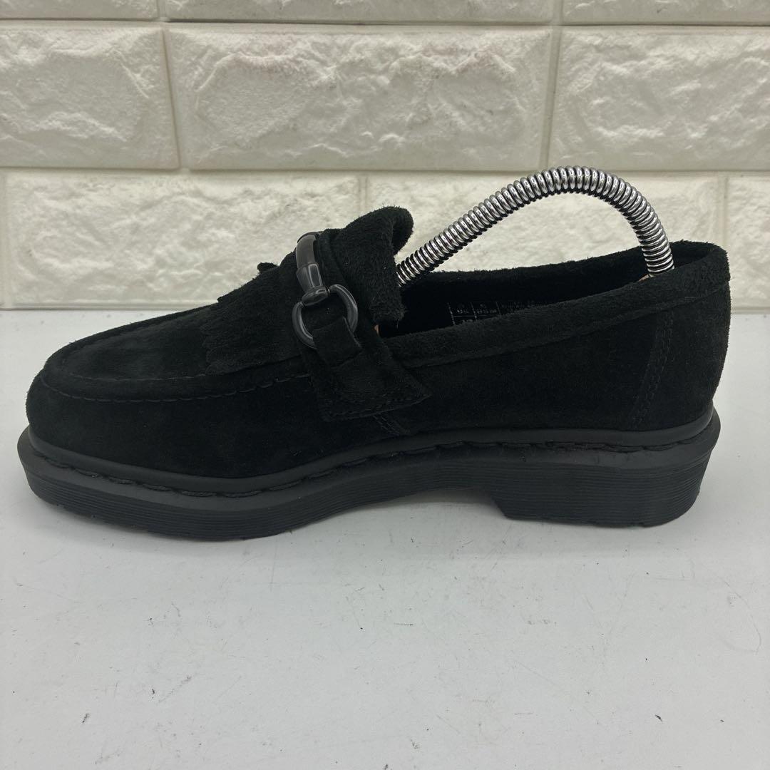 【美品】ドクターマーチン エイドリアン スナッフル 24 ビットローファー 黒