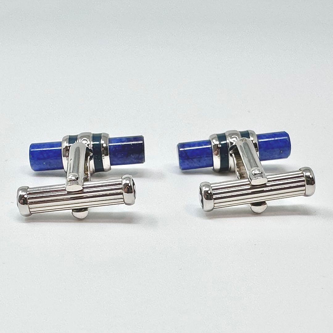 MONT BLANC カフス　スティック　ストーン　スターマーク　シルバー