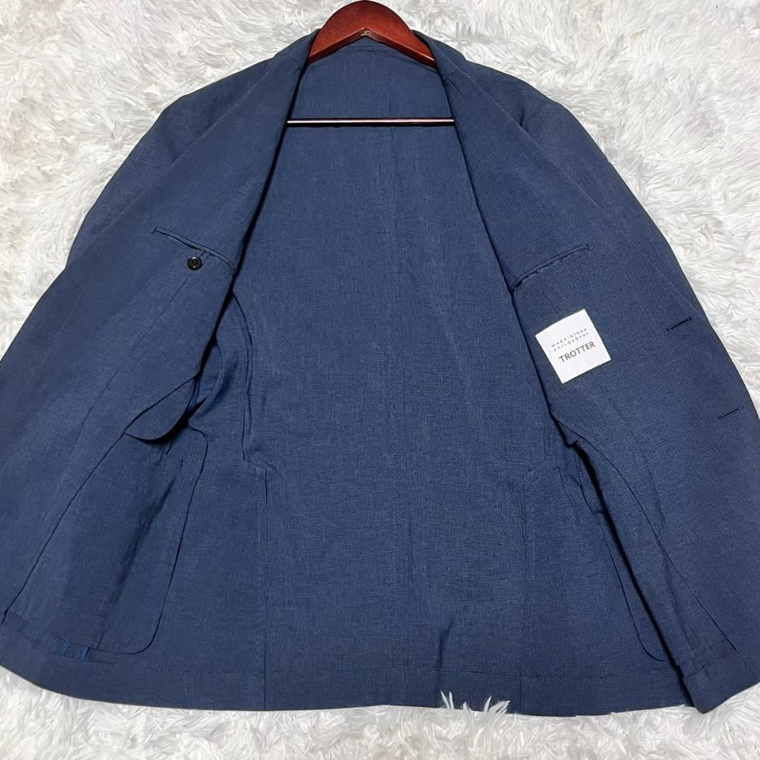 マッキントッシュフィロソフィー トロッター ジャケット ネイビー 40R M~L