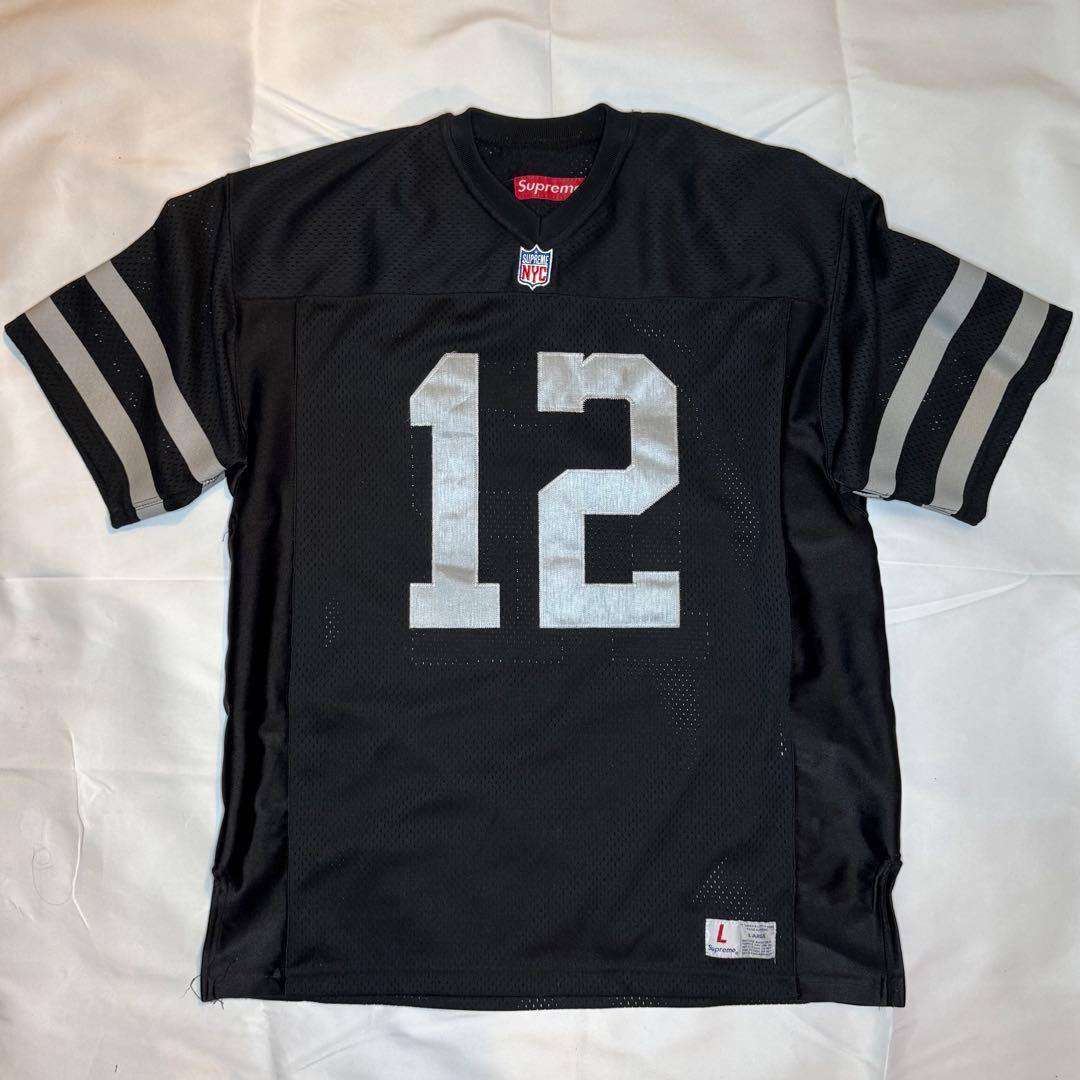 k*様 Supreme USA製 Football Jersey サイズL Bl
