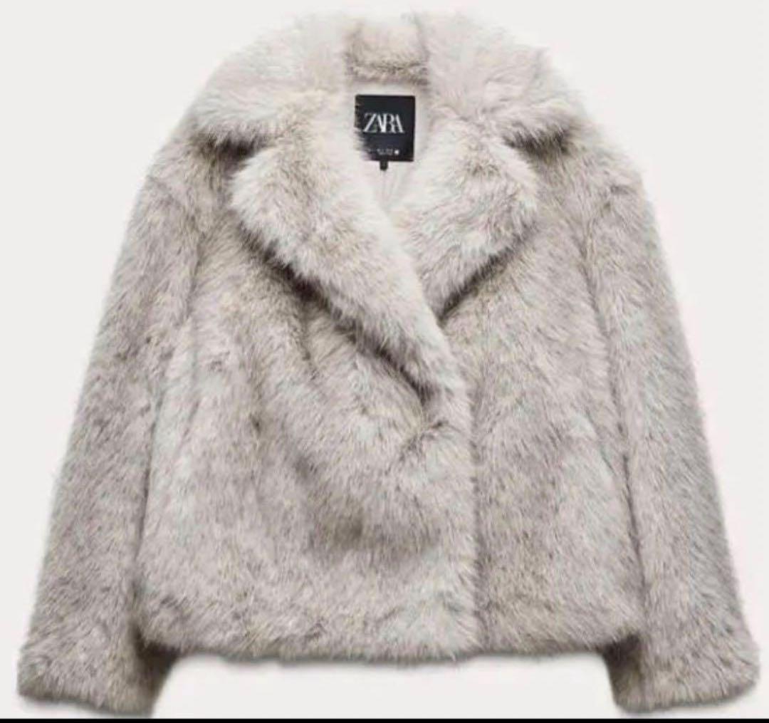 ※期間限定値下げ中！！《完売品》　ZARA フェイクファー ジャケット