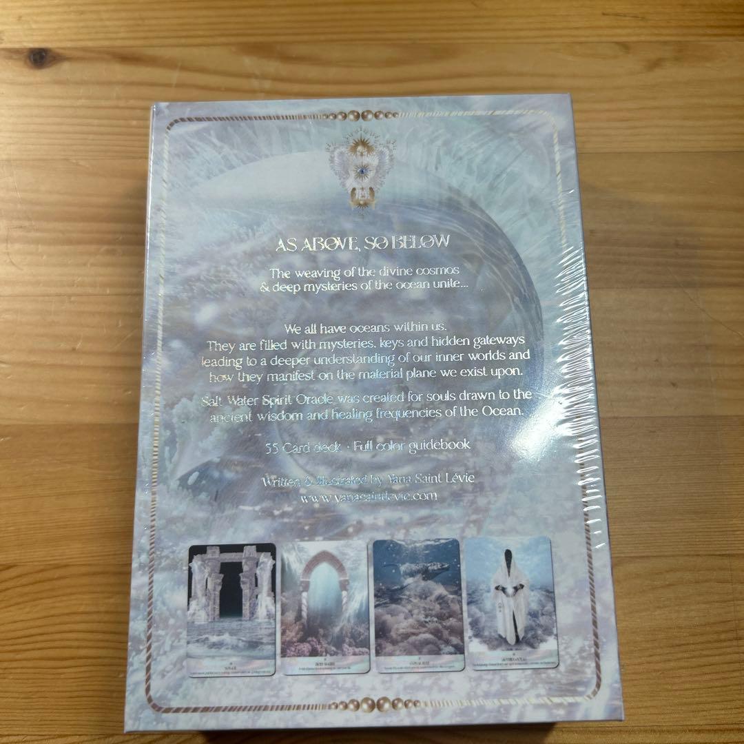 貴重　新品未開封　SALT　WATER 　SPIRIT　ORACLE　CARDS