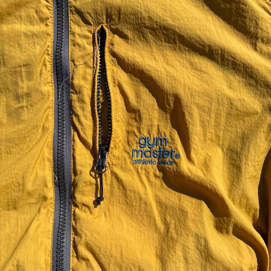 工*族様 【美品】gym master リバーシブルナイロンフードジャケット M