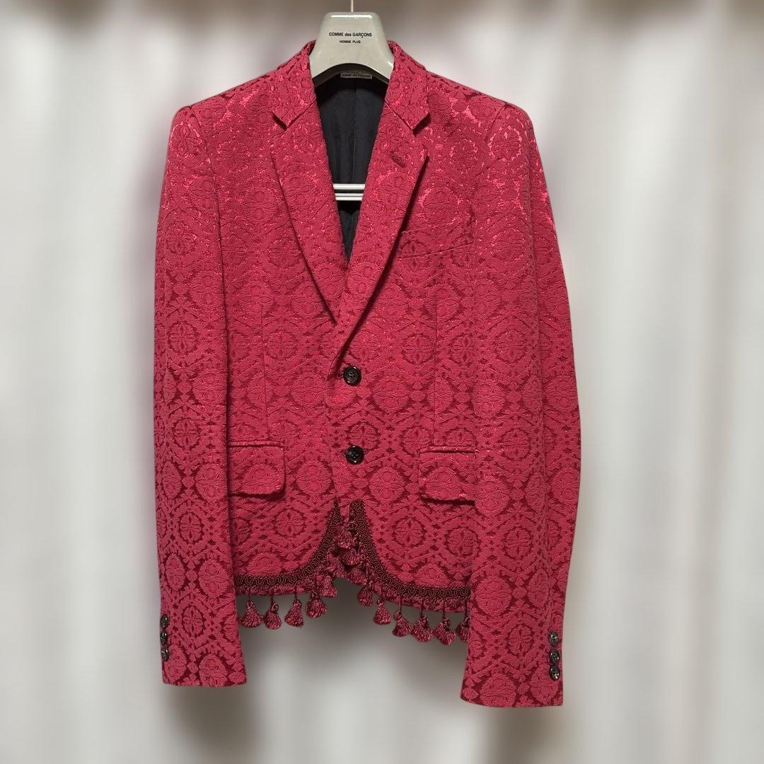 コムデギャルソンオムプリュス　テーラードジャケット　装飾