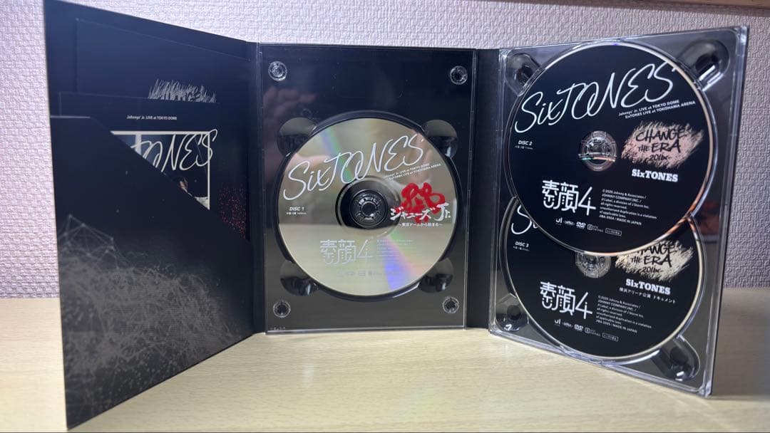 素顔4 SixTONES盤 DVD 【正規品】