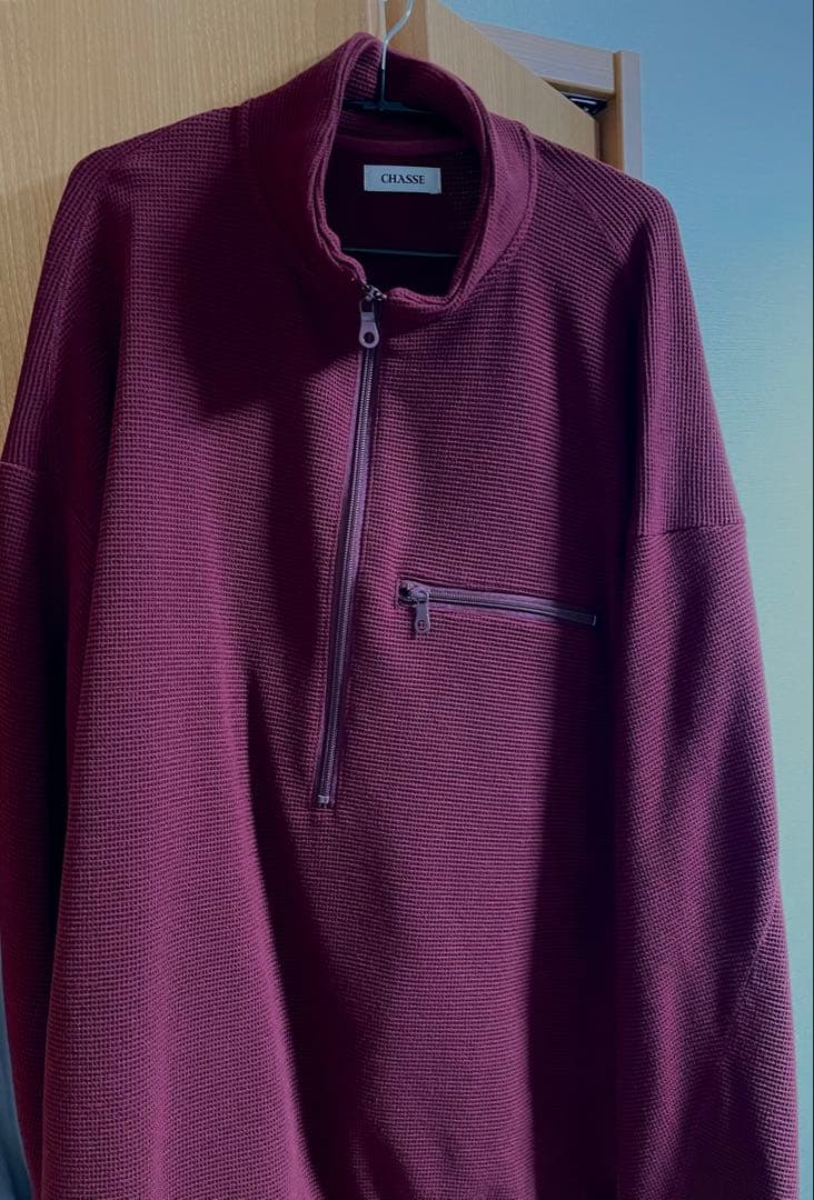 CHASSE / WAFFLE TANKER 1 RED CHASE トップス