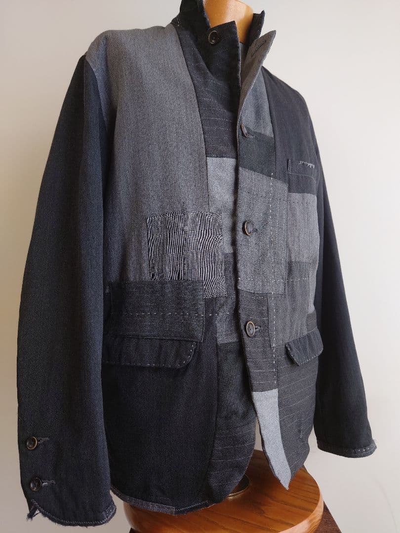 FUNSET OF ART パッチワーク & Vintage加工 ジャケット