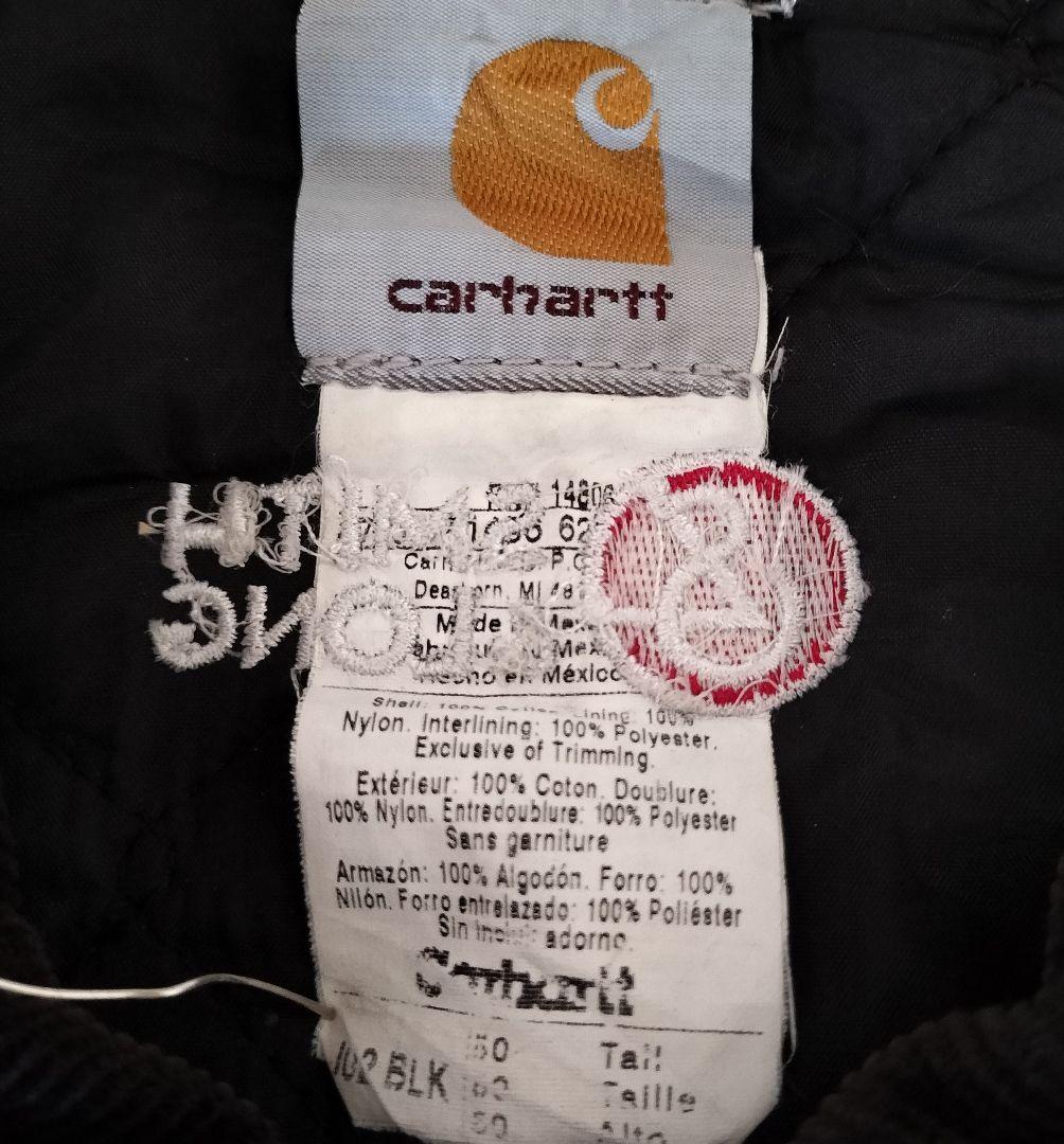 Carharttカーハート J02トラディショナルジャケット 企業ロゴ刺繍 50