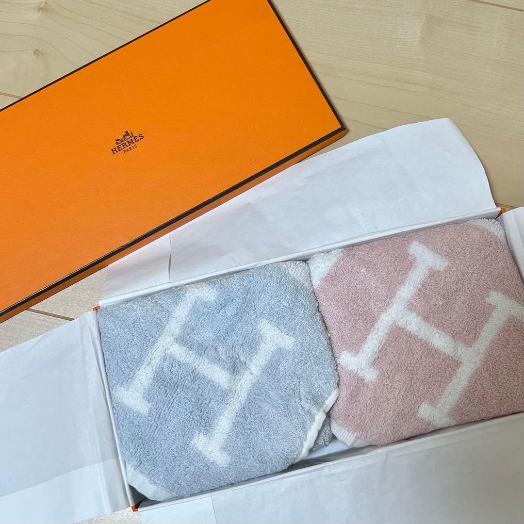 エルメス　ハンカチ　二枚セット
