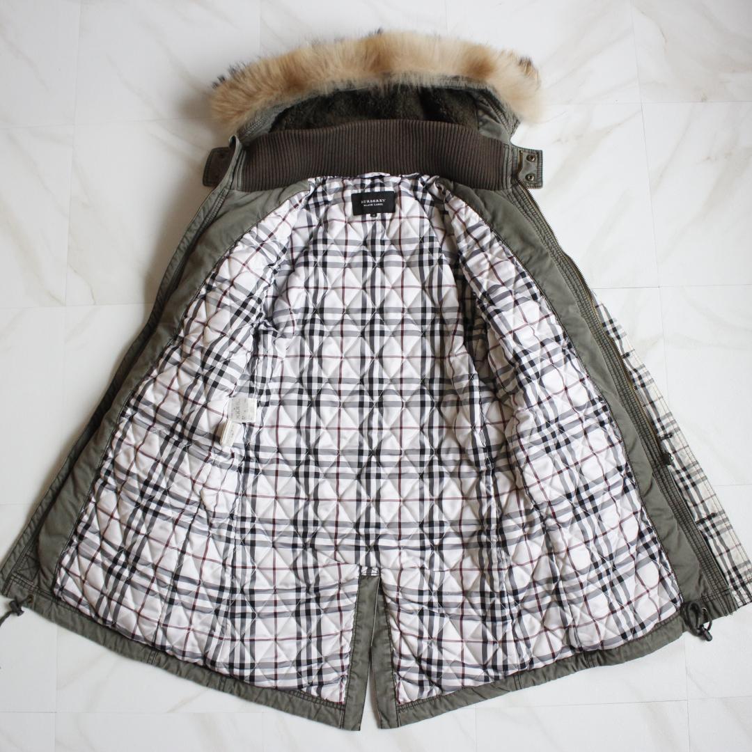 BURBERRY BLACK LABEL モッズ ミリタリーコート Mサイズ
