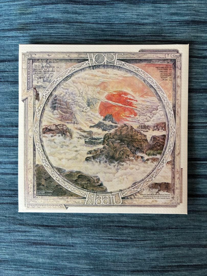 クラトゥKlaatu CD 紙ジャケ再発盤 5枚組ボックスセット