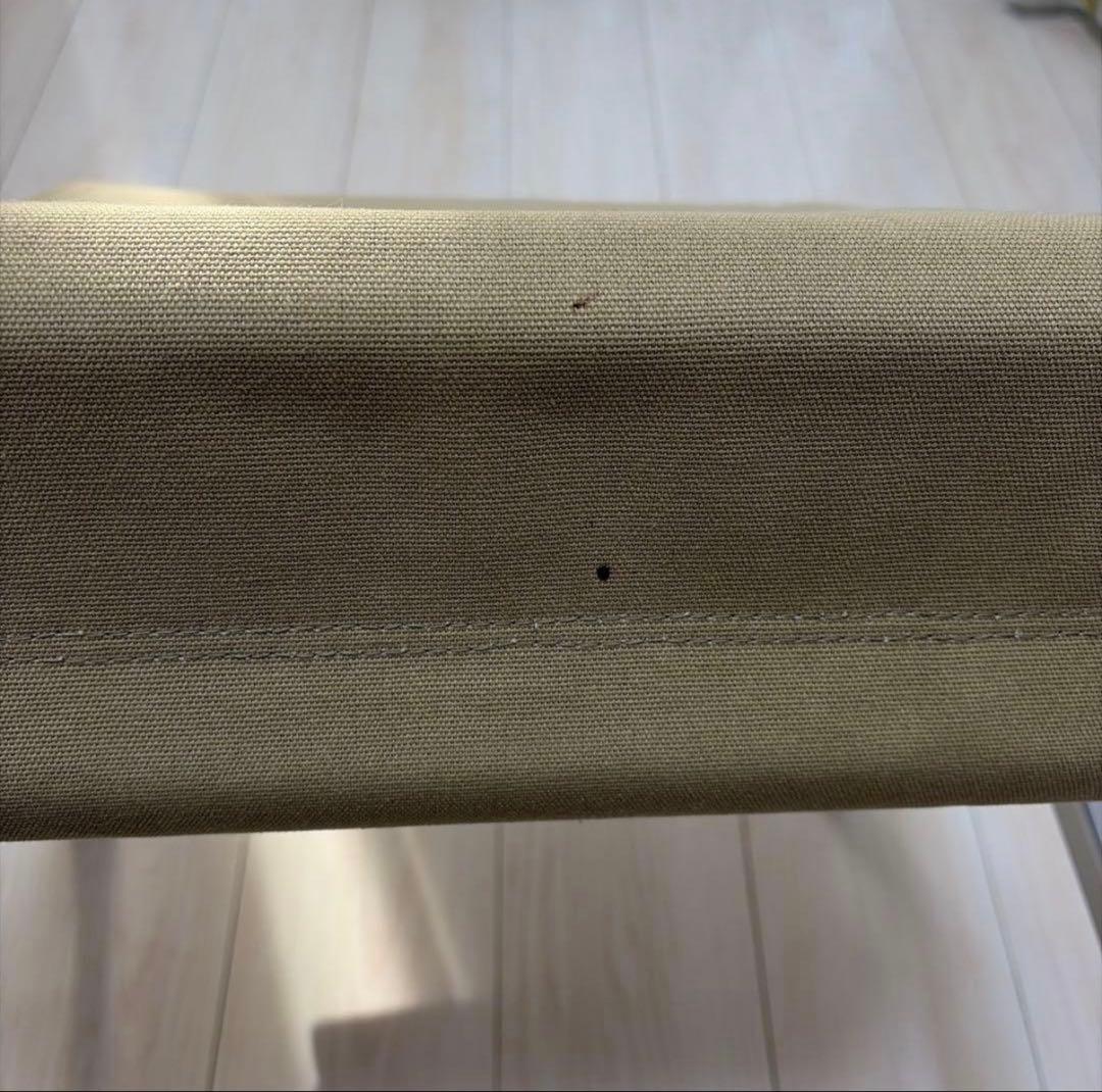 【廃盤品】 peak オットマン ベージュアウトドアチェア