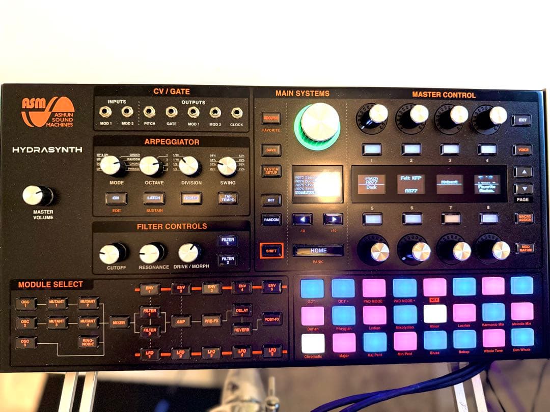 鍵盤楽器 ASHUN SOUND MACHINES HYDRASYNTH DESKTOP