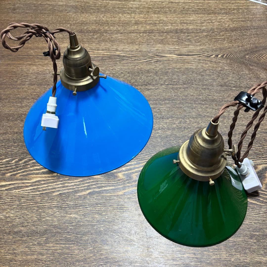 ヴィンテージ　ペンダントライト セット