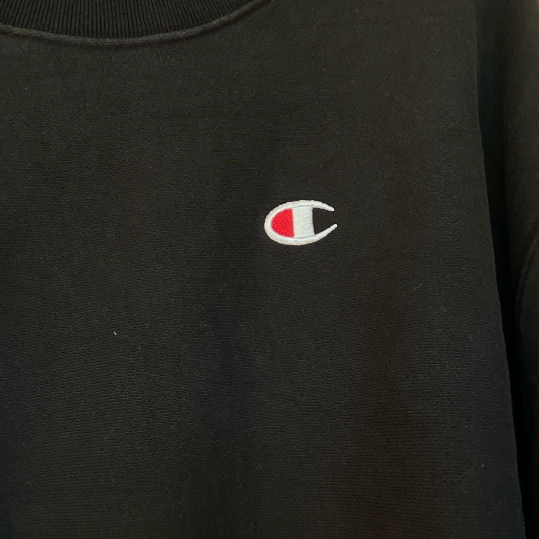 Champion チャンピオン リバースウィーブ ブラック ３Ｘトレーナー