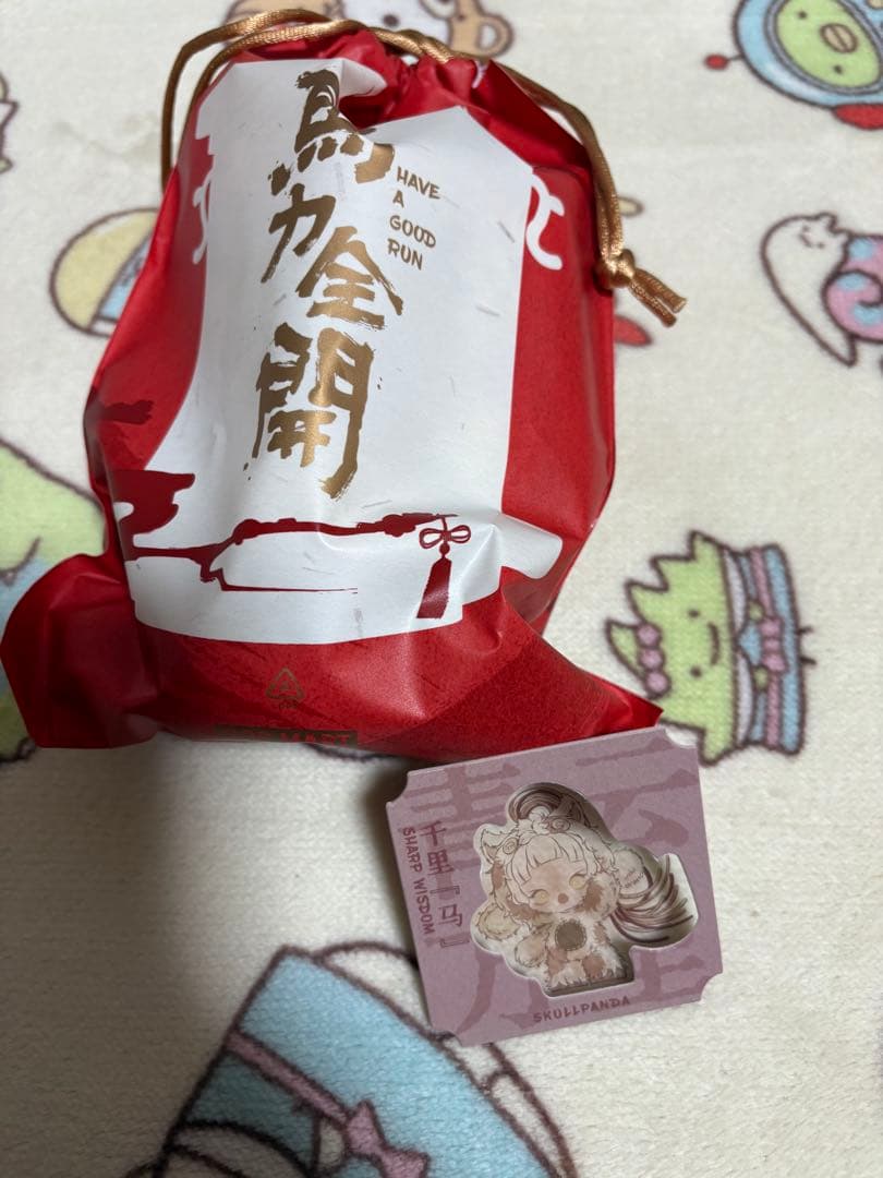 skullpanda Have A Good Run ぬいぐるみ スカパン