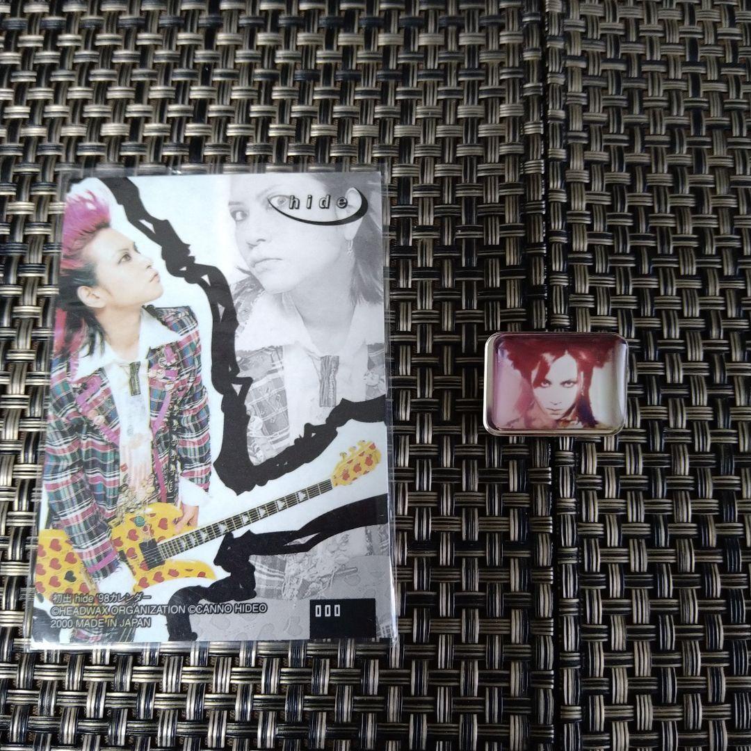 再お値下げ！hide ・face カード＆CD＆ポストカード＆シール＆ピンバッチ