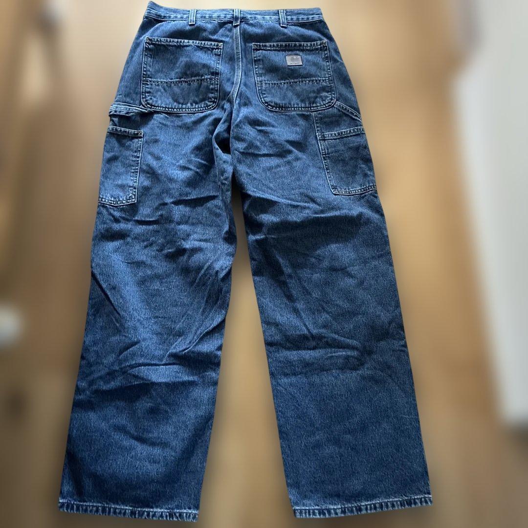 ハ*セ様 carhartt ダークブルー デニム ワークパンツ　W32 L30