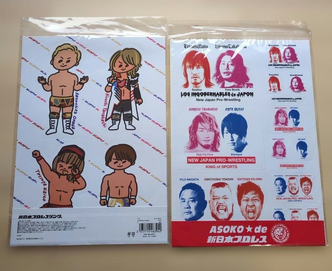 新日本プロレス　内藤哲也＆高橋ヒロム　セット