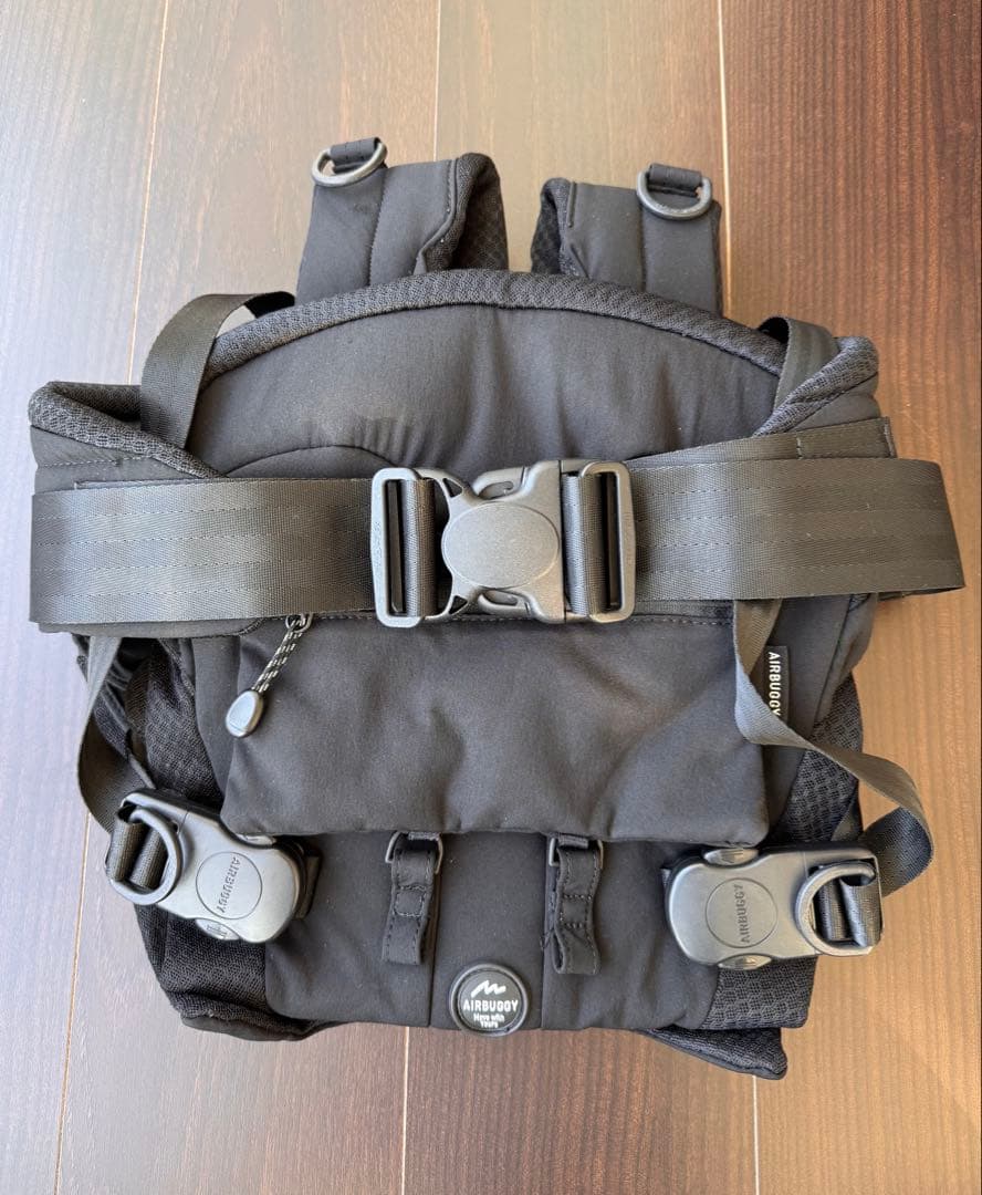 【AIRBUGGY】★エアバギー★抱っこ紐★ジェットブラック★