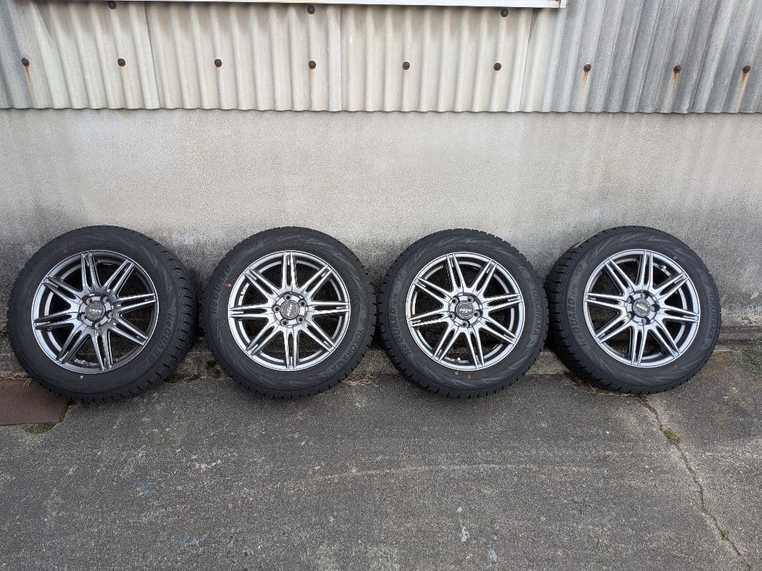 ウィッシュ　プリウス ヨコハマ アイスガード７　　スタッドレスタイヤ