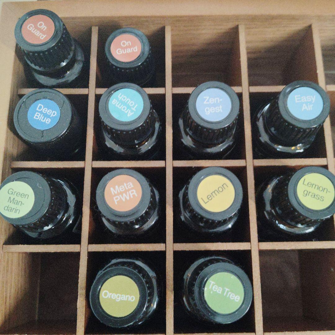 doTERRA エッセンシャルオイル・木箱
