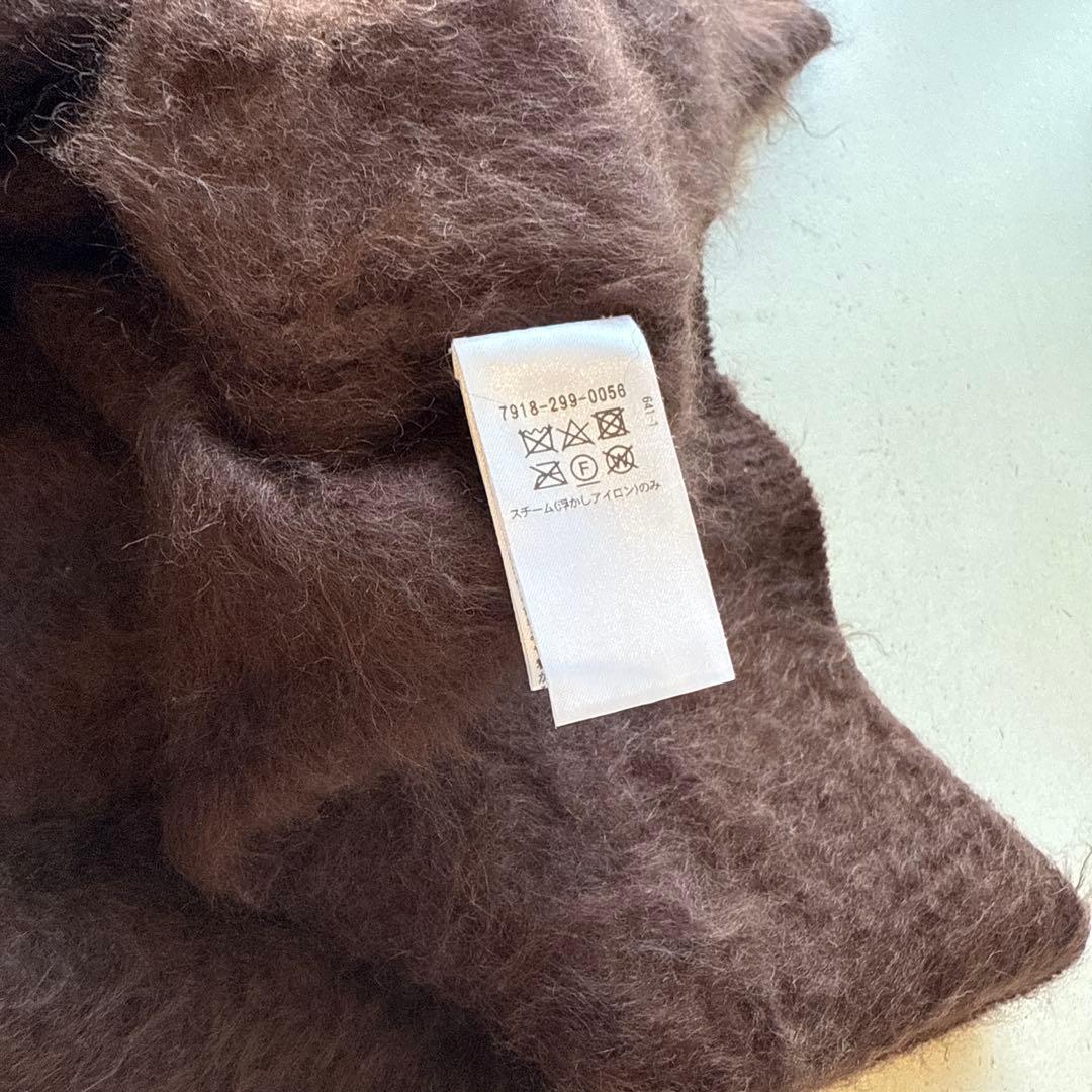 BLAMINK ブラミンクカシミアファー ベスト ニット　 38