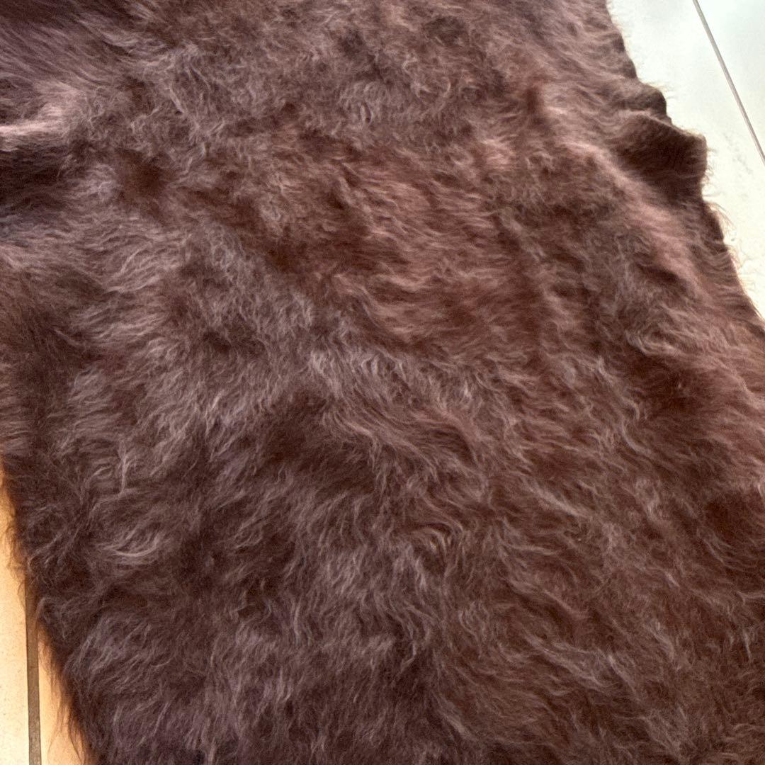 BLAMINK ブラミンクカシミアファー ベスト ニット　 38