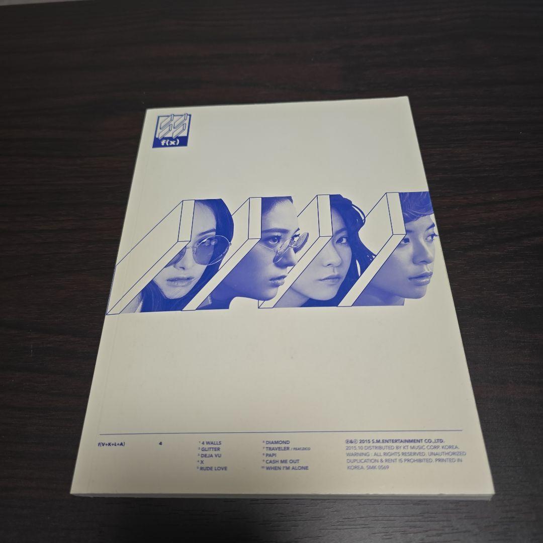 f(x) 4 WALLS アルバム　クリスタル　トレカ付き