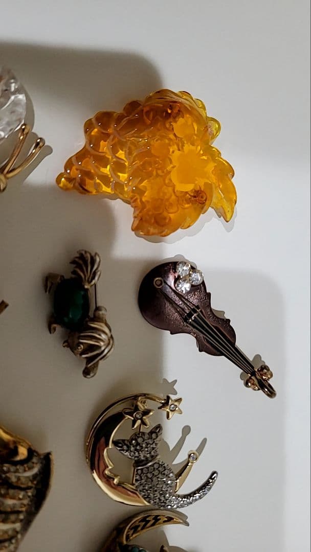 アンティーク　ヴィンテージ　ブローチ　まとめて　昭和レトロ　平成レトロ