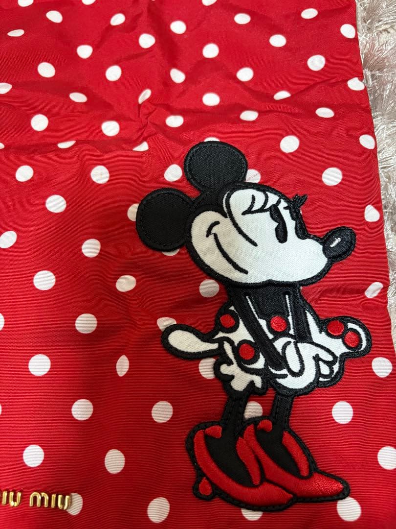 限定値下げ　MIU MIU ミニーマウス エコバッグ