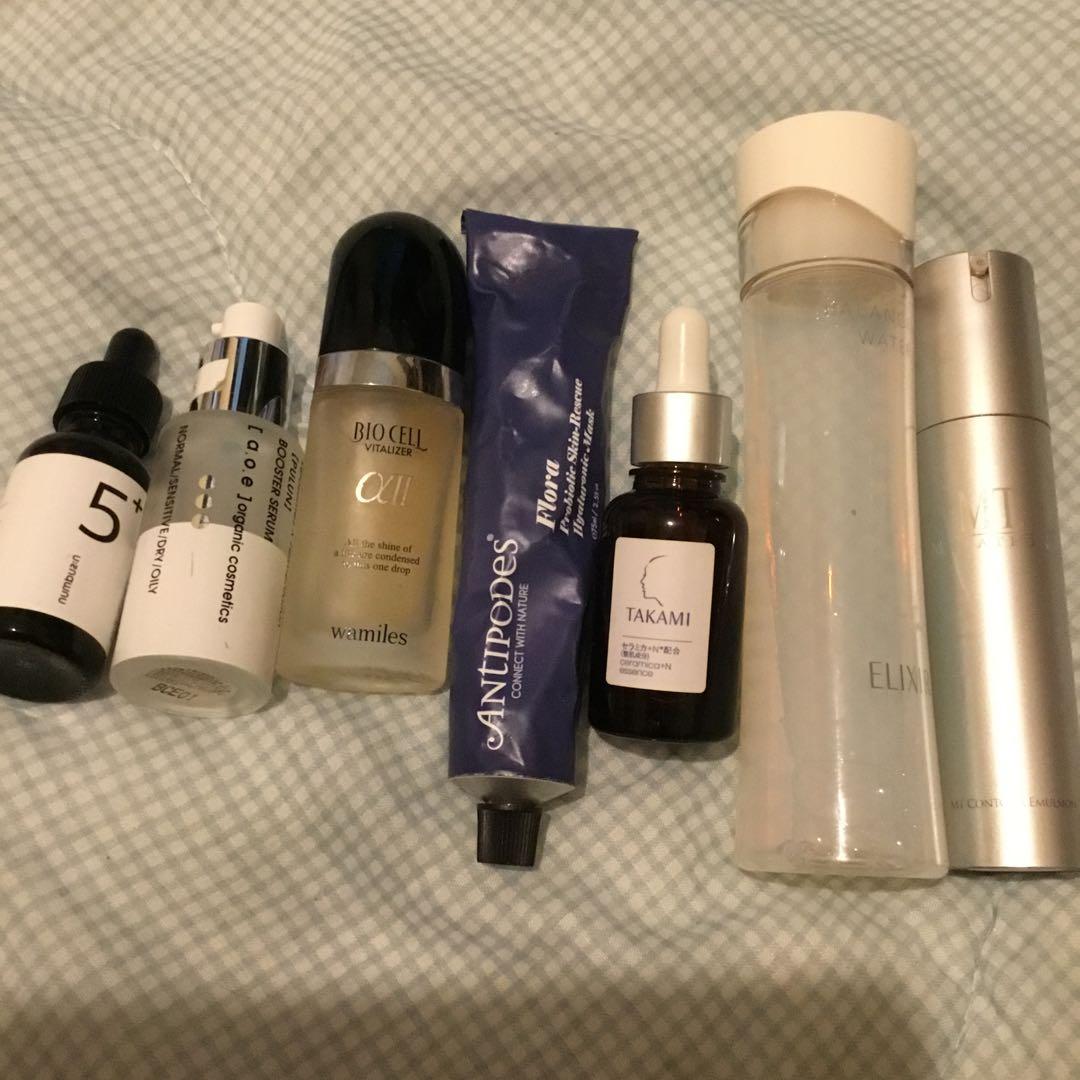 美容液　Wamiles, ANTINODES, TAKAMI, ELIXIR