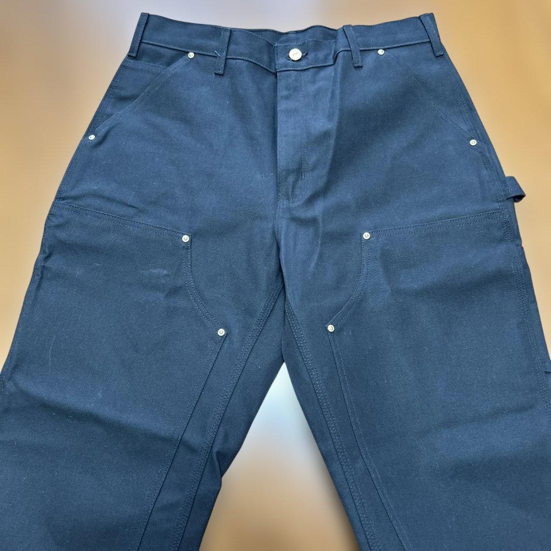 新品タグ付き 正規品carhartt ダブルニーパンツ サイズW34×L30 黒
