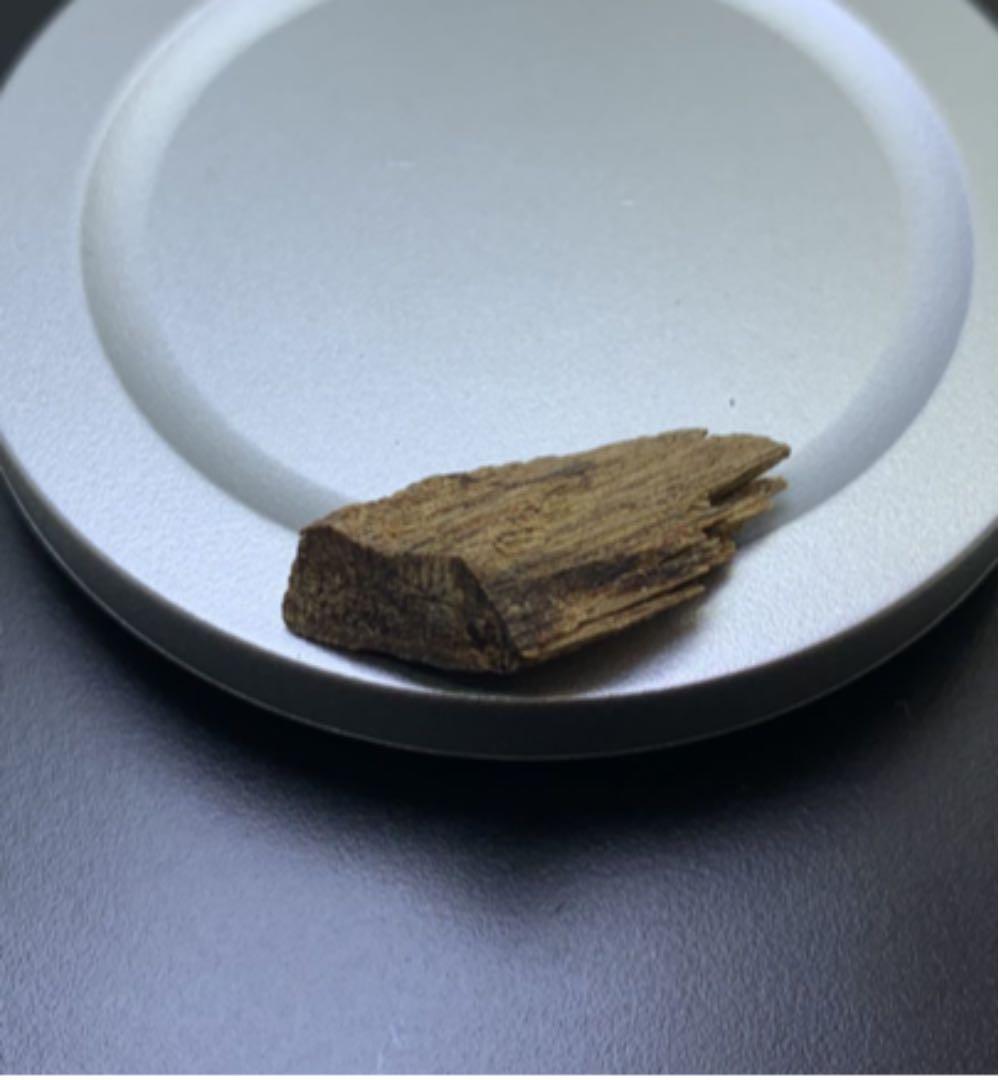 古渡命銘木 後水尾院勅銘 伽羅【花のしるべ】0.392g香木香道お香＇沈香＇伽羅