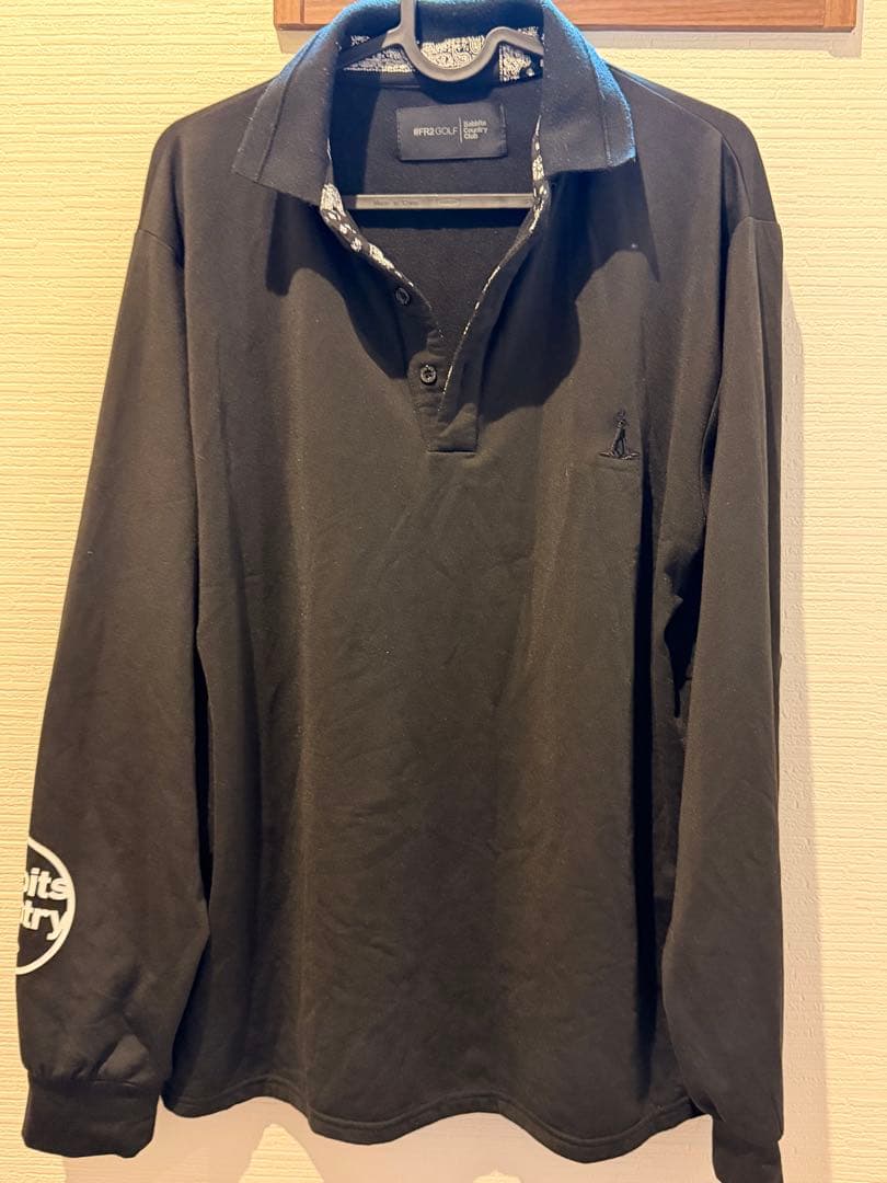 Babbits Country Club FR2GOLF ブラックポロシャツ